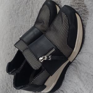 Michael kors platform heel sneakers size 7